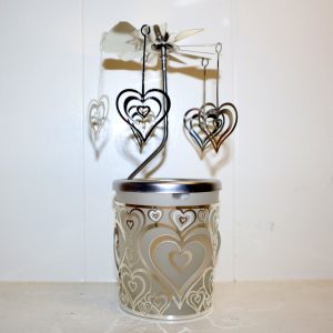 Spinning Tealight Holders - Hearts