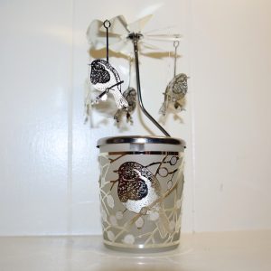 Spinning Tealight Holders - Robin