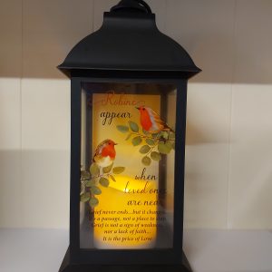 LED Lantern - Robins Appear